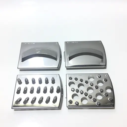 Набір вставок-терок для чаші блендера Bosch MS62B6190, MS6CM4190, MS8CM6190, MSM6M871, MSM4B670 1250 мл - фото 3