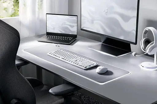 Клавіатура Razer DeathStalker V2 Pro Clicky Optical Switch Wireless White (RZ03-04363500-R3M1) - фото 4