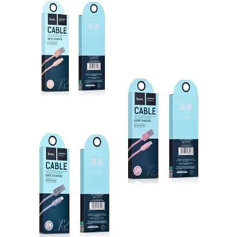 Кабель переходник Hoco X2 Micro knitted Charging cable - фото 1