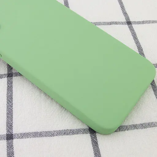 Чохол Epik Silicone Case Square Full Camera Protective AA No Logo для Apple iPhone 7 plus/8 plus 5.5 М'ятний/Mint - фото 2