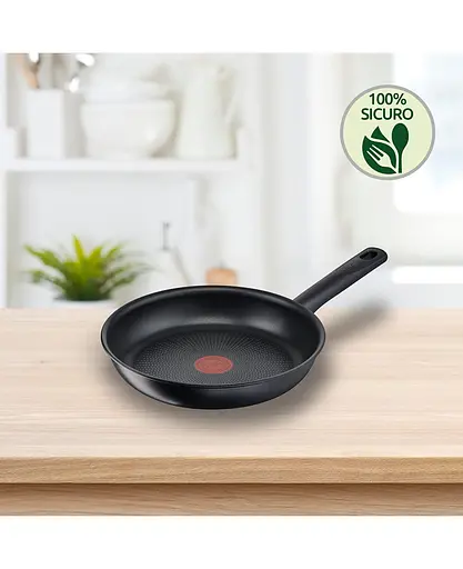 Универсальная сковорода Lagostina Rigenera Green 22 см (2100129524) с титановым антипригарным покрытием - фото 2