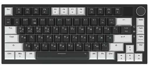 Клавіатура GamePro Asgard Valhalla Pro 75% Rainy switches (MK160B-D-Pro) - фото 2