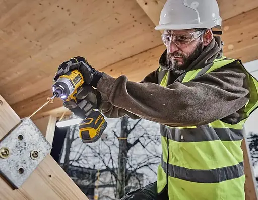 Шуруповерт ударный аккумуляторный DeWalt безщеточный без АКБ и ЗУ (DCF860NT) - фото 5