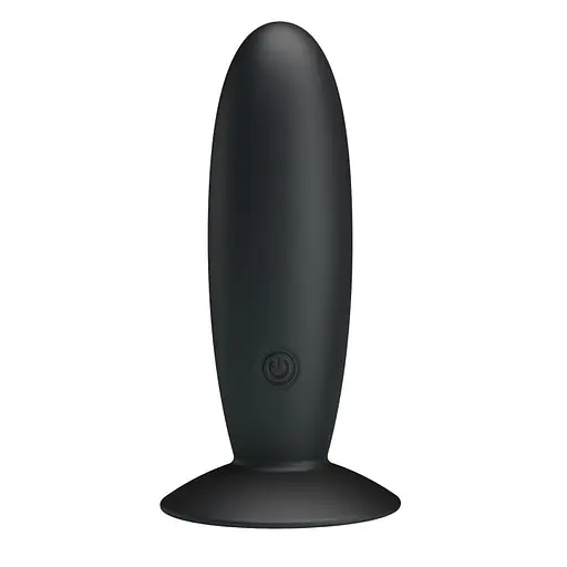 Анальна пробка Pretty Love Butt Plug Massager 11 см (чорний)