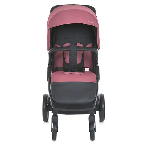 Детская прогулочная коляска-книга El Camino ME 1053-3 Dynamic Pro Dusty Rose Темно-розовая - фото 6