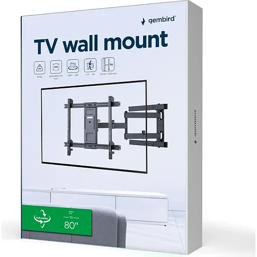 Кріплення для телевізора Gembird WM-80ST-05 [148062] - фото 12