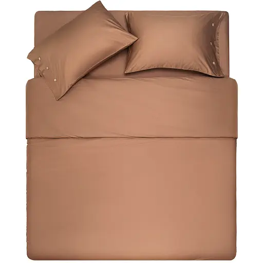 Пододеяльник Ardesto Mix&Match, 160х220см, 100% хлопок, сатин, шоколад (ART1622DVH) - фото 1