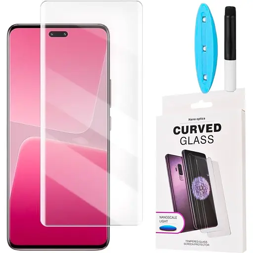 Защитное стекло DK UV Curved для Xiaomi 13 Lite 010276 clear