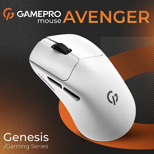 Мышь GamePro Genesis Avenger White (GM096W) [144529] - фото 5