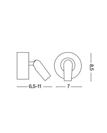 Бра Ideal Lux 260600 Bean - фото 2