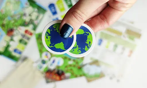 Дитяча настільна навчальна гра "Екологіка"(1319-UM) укр. мовою - фото 6