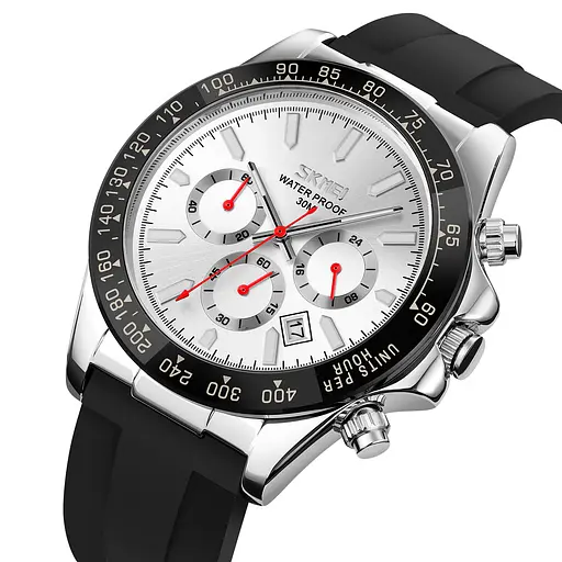 Наручний годинник чоловічий 9275SISI Silver-Silver Skmei acs0029810 - фото 2