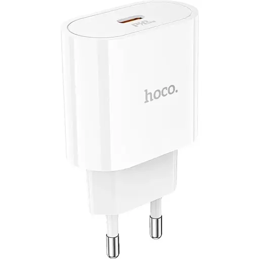 Зарядний пристрій Hoco C94A Type-C PD 20W білий - фото 1
