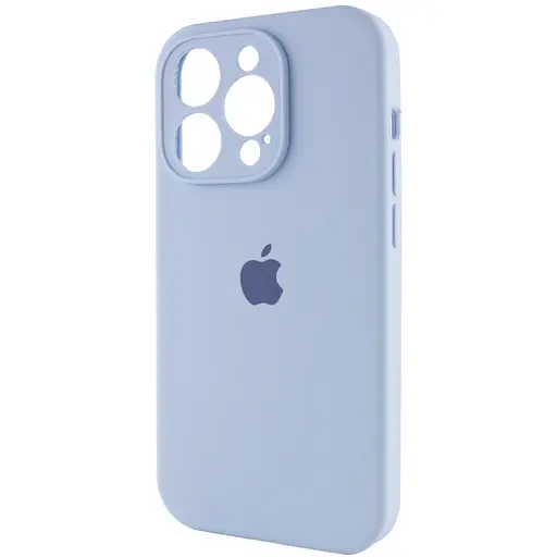 Чохол Epik Silicone Case Full Camera Protective (AA) для Apple iPhone 13 Pro Max (6.7) Блакитний/Lilac Blue - фото 3