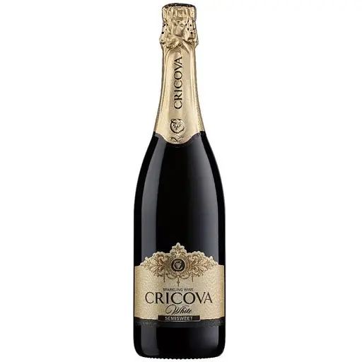 Вино игристое Cricova Планета вин полусладкое белое 0.75 л 12%