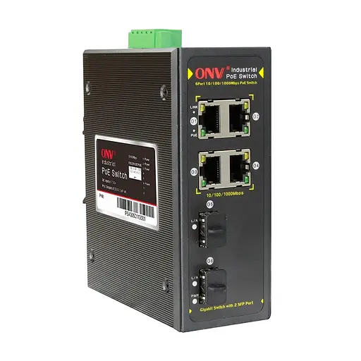 PoE-коммутатор 6-портовый гигабитный ONV-IPS7064PF (73-00007) - фото 3