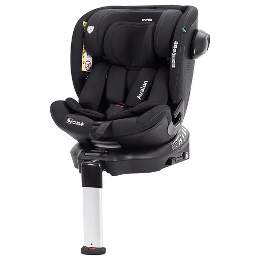 Автокрісло CARRELLO Avalon CRL-8805 Absolute Black i-Size 40-150 см ISOFIX, поворот, опор.стійка/1/ [CD]