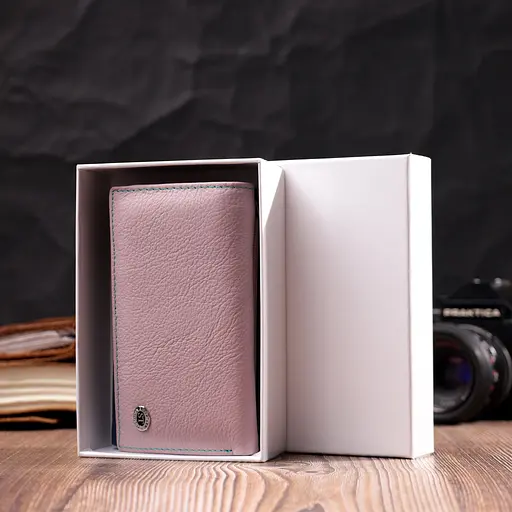 Кожаный женский кошелек ST Leather 14х9х2 см acs0028357 - фото 8