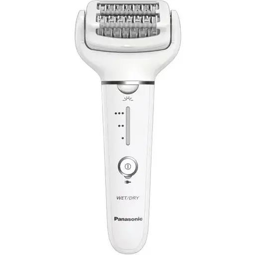 Panasonic Эпилятор пинцетный, аккумуляторный, пинцет.-60, влажн.+сух., насадок-2, футляр, белый