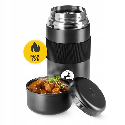 Термос для еды Mountain Goat 1 л Black (P-5907739315793) - фото 9