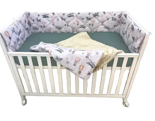 Дитячий набір Moontime у ліжечко "Літачки" - фото 1