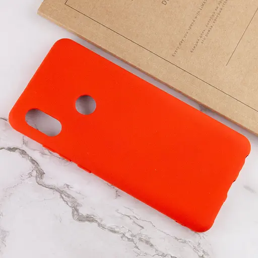 Чехол Silicone Cover Lakshmi (A) для Xiaomi Redmi Note 5 Pro / Note 5 (AI Dual Camera) Красный / Red - фото 4