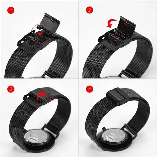 Женские ультратонкие часы Skmei 1182 Cruize Черный - фото 3