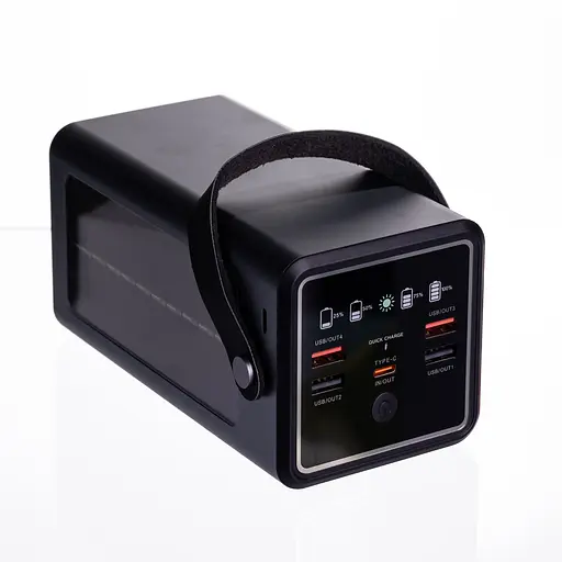 Повербанк с быстрой зарядкой и солнечной батареей 50000 mAh портативное зарядное устройство для зарядки powerbank для телефона ZoroxHP-N40 - фото 7