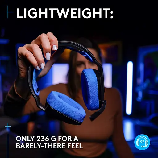 Наушники Logitech G535 Lightspeed Wireless Console Black (939-002219) - фото 8