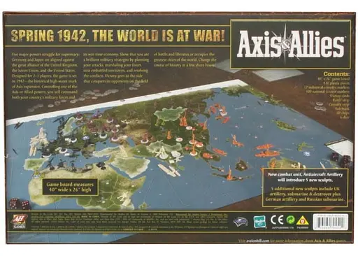 Настільна гра Avalon Hill Вісь та Союзники 1942 (2-га редакція) (Axis & Allies 1942 Second Edition) (англ.) (RGS02554) - фото 9