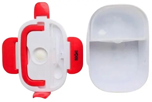 Ланч- бокс с подогревом Electronic Lunchbox от сети 220 В термос для еды 1 л  Красный - фото 4