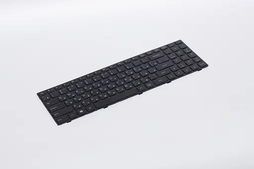 Клавиатура для ноутбука Lenovo 300-15B Black, Ru, черная рамка - фото 2