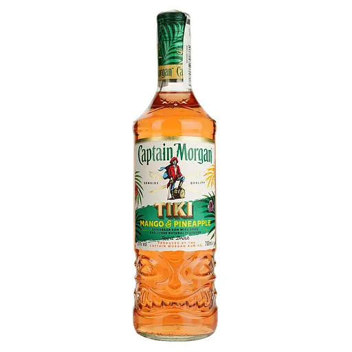 Алкогольный напиток Captain Morgan Tiki Mango Pineapple 25% 0.7 л