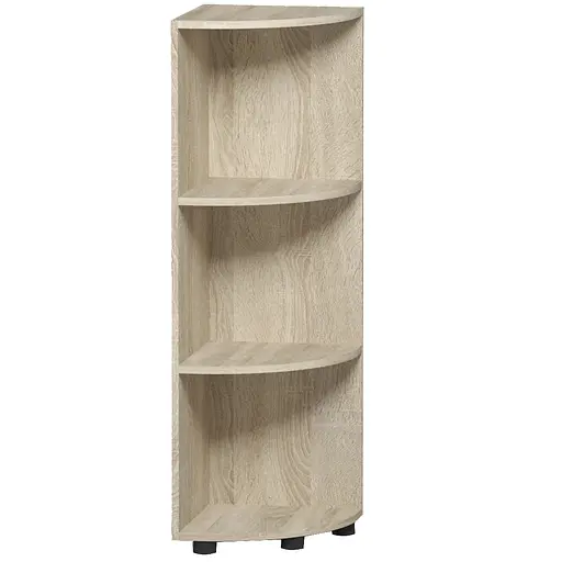 Стелаж кутовий Orange-Line ОП-732 середній дуб сонома 347х347х1103 мм