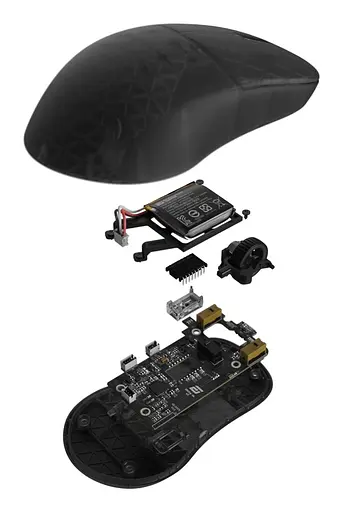 Мышь ENDGAME GEAR XM2w 4k v2 Black (Transparent) (PGW-EG-MOU-081) - фото 8