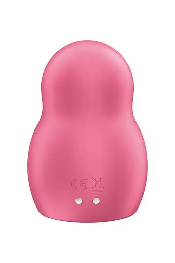 Вакуумний кліторальний стимулятор з вібрацією Satisfyer Pro To Go 1 червоний - фото 4