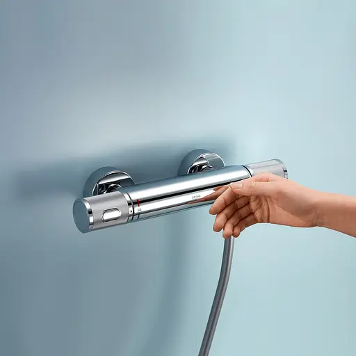 Смеситель термостатический для душа Grohe QuickFix Precision Feel 34791001, Хром - фото 10
