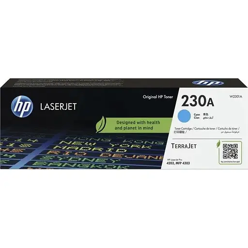 Картридж HP 230A CLJ Pro 4203/4303 Cyan 1800стр teh0015632 - фото 1