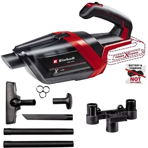 Пылесос Einhell TE-HV 18/06 Li-Solo 18В профессиональный аккумуляторный без АКБ и ЗУ (2347190) - фото 3