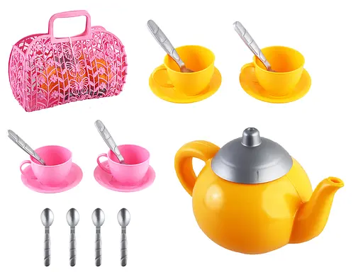 Кошичок із набором посуду ТехноК, 25x22x11 см