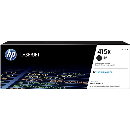 Картридж HP 415X CLJ Pro M414/454/479 Enterprise M455/M480 Black 7500стор teh0015634 - фото 1