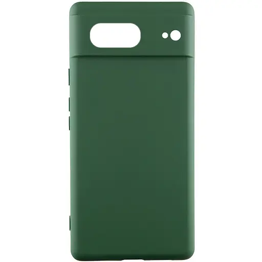 Чехол Silicone Cover Lakshmi Full Camera (AAA) для Google Pixel 7 Зеленый / Cyprus Green