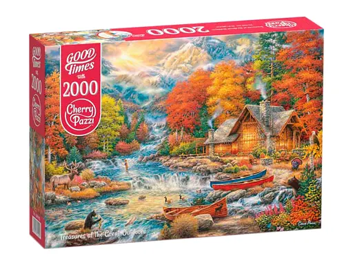 Пазлы CherryPazzi Сокровища природы, 2000 элементов, 70x100 см