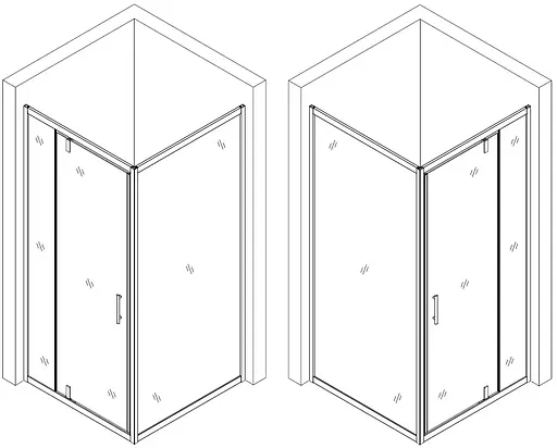 Душевая кабина Bravo MORAVA N90GB квадратная, без поддона - фото 4