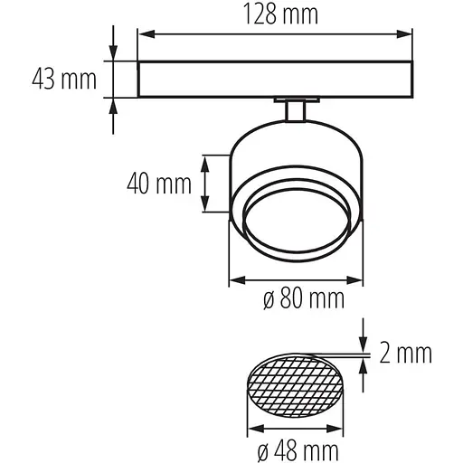 Прожектор для шинопровода Kanlux BTL 18W-930-B-Kanlux - фото 4