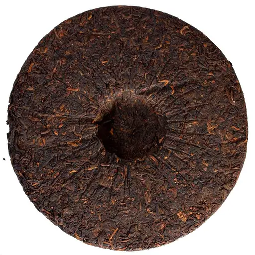 Шу Пуэр 7572 Камфорный Мэнку 2010 г. - блинчик, 357 г - фото 6