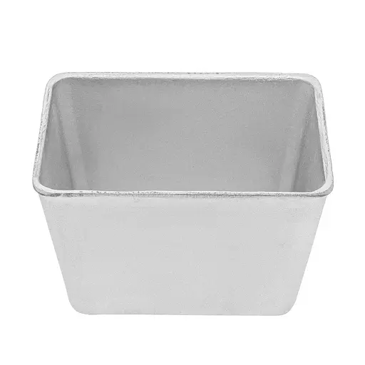 Форма хлібна з харчового алюмінію для випікання прямокутного хліба на "півцеглинки" Л11, Полімет 82966 - фото 4