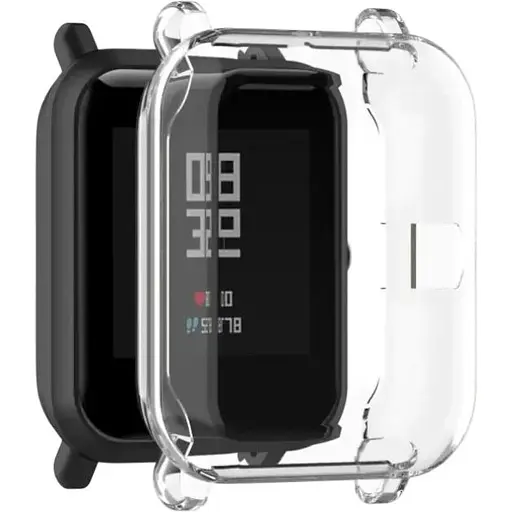 Чехол-накладка DK CDK Silicone Face Case для Xiaomi Amazfit Bip U / U Pro (012417) (clear)