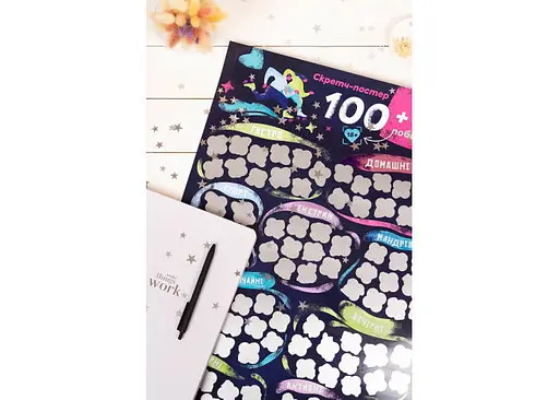 Fun Games Shop Скретч постер 100+1 свидание (рус.) (FGS65) - фото 4