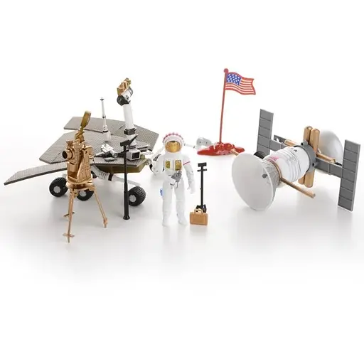 Ігровий набір Космічний. Супутник, космонавт IM66C